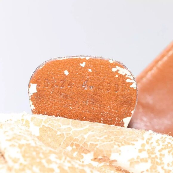 GUCCI Bamboo Hand Bag Suede Brown Gold 001 - Picture 10 of 16